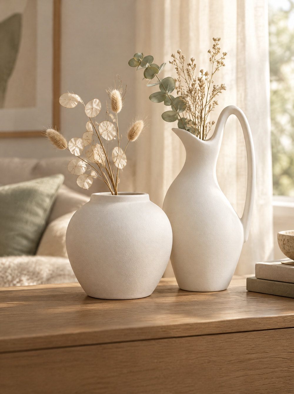 Artisan vases