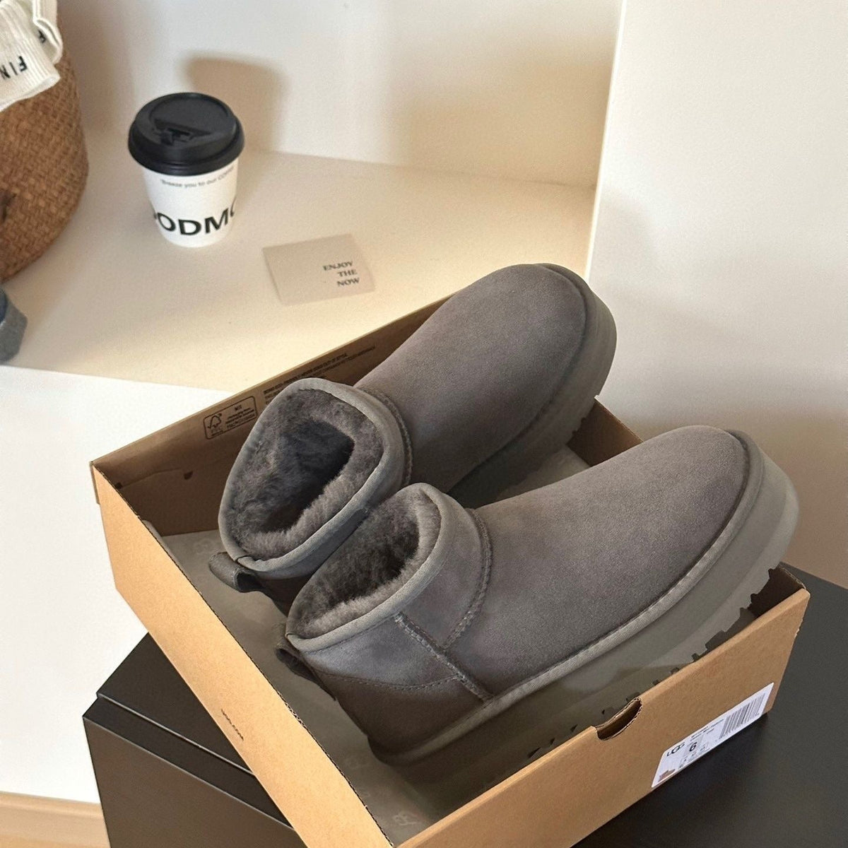 Women's fleece-lined Padded Cotton Winter Boots
