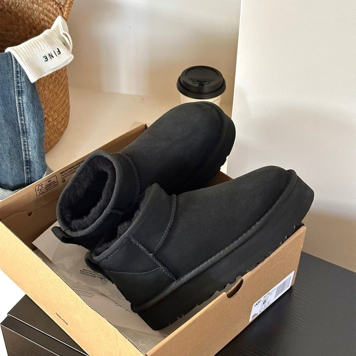 Women's fleece-lined Padded Cotton Winter Boots