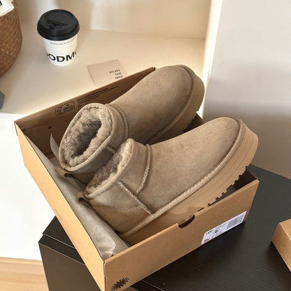 Women's fleece-lined Padded Cotton Winter Boots