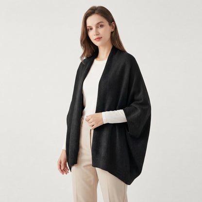 Women's Knitted Winter Cardigan Wool Shawl