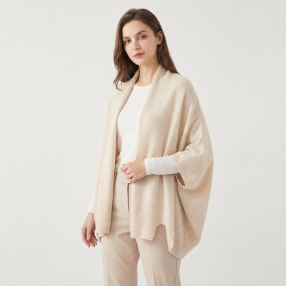 Women's Knitted Winter Cardigan Wool Shawl