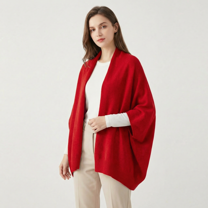 Women's Knitted Winter Cardigan Wool Shawl