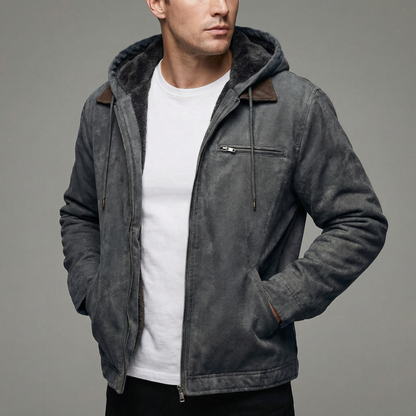 Men's Zipper Pocket Outdoor Winter Coat