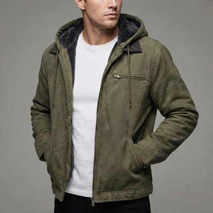 Men's Zipper Pocket Outdoor Winter Coat