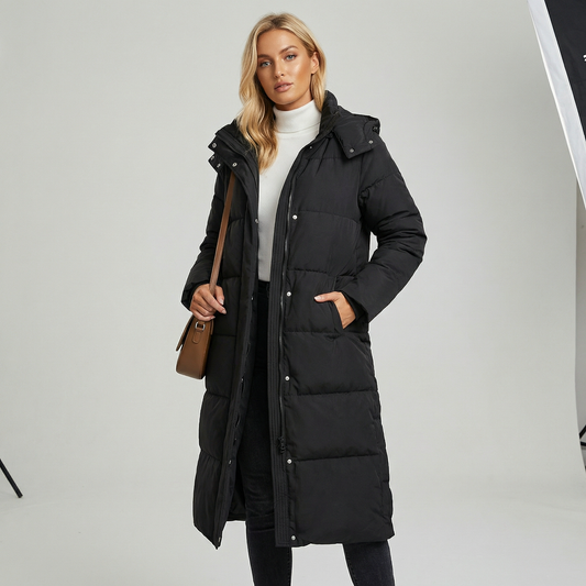 Women's Loose Thickened Long Cotton Oversized Puffer Winter Coat