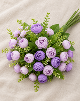 Purple Tea Rose Bouquet