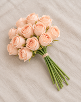 Peach Rosebud Bouquet