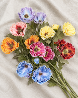 Multicolour Bouquet of Poppies