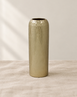 Champagne Gold Cylinder Vase