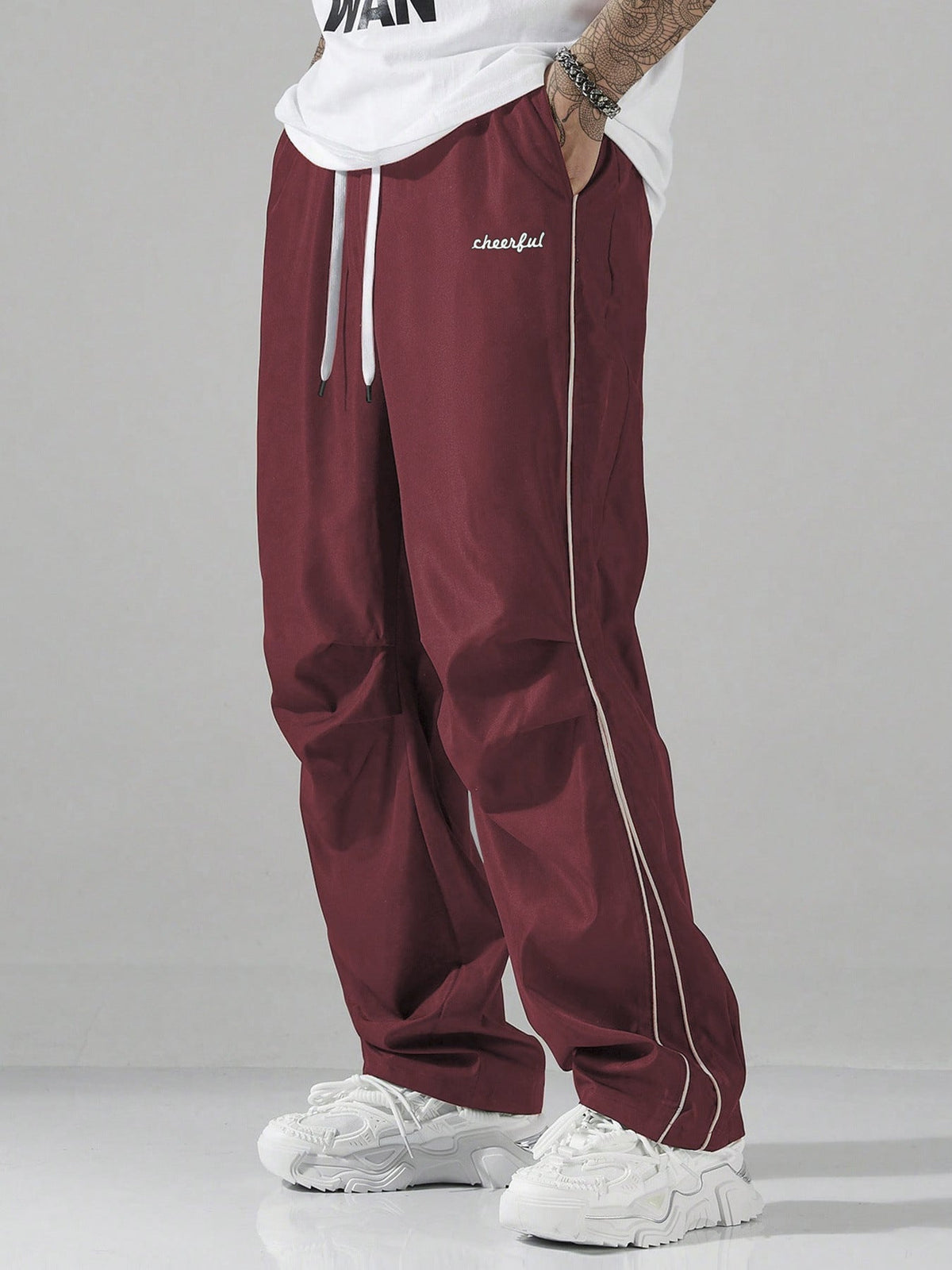 Men's Loose Fit Casual Streetwear Track Pants