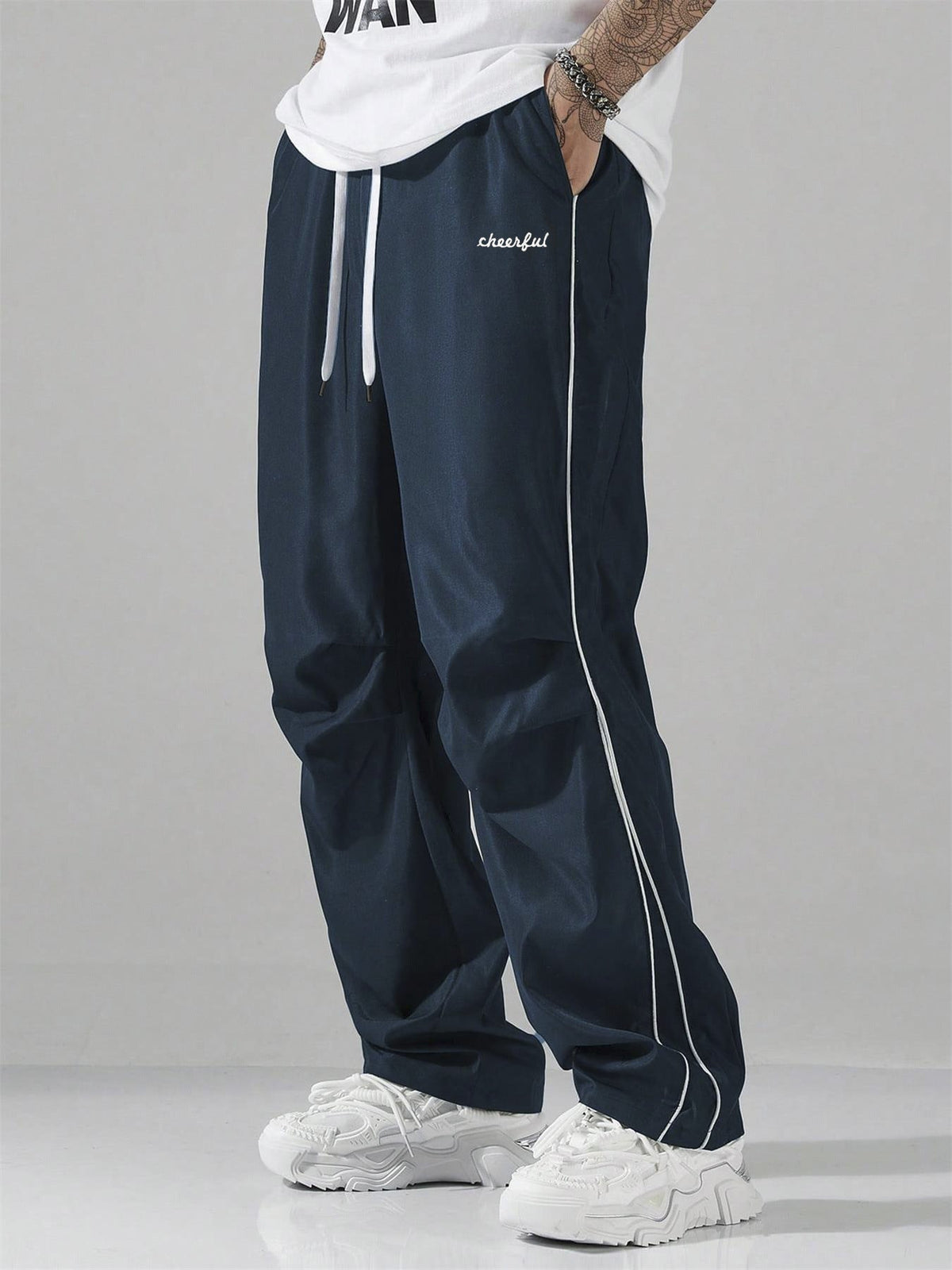 Men's Loose Fit Casual Streetwear Track Pants